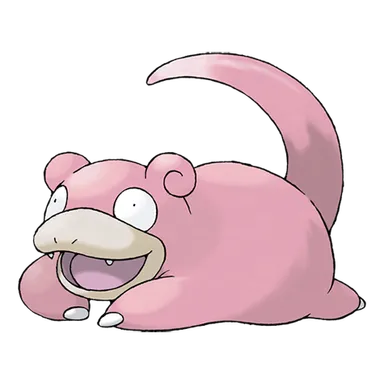 official artwork of slowpoke